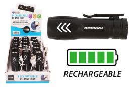 18 Bulk Rechargeable Mini Cob Led Flashlight