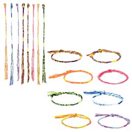 864 Bulk Wrap Friendship Bracelet 7-inch