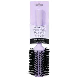 48 Bulk Large Purple Round Brush Swissco