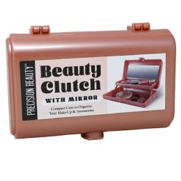 24 Bulk Beauty Clutch W/mirror Precision Beauty