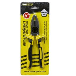 45 Bulk 6" Lineman's Plier With Comfort Grip