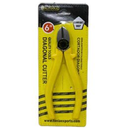 65 Bulk 6" Diagonal Cutter Plier With Comfort Grip