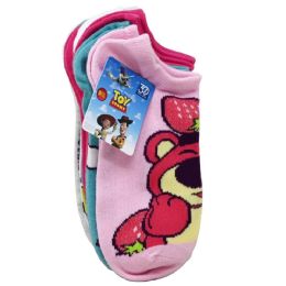 60 Bulk 9pk Toy Story Out Of This World Ns Socks Size 9-11