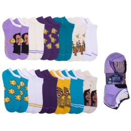 48 Bulk 12pk Girls Wish Dreamers Ns Socks Size 10-3