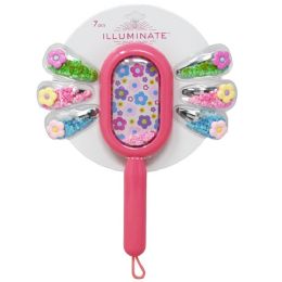 72 Bulk 7pc Brush Set Pink