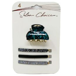 48 Bulk 4pc Hair Accessory Set