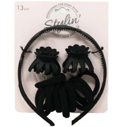 36 Bulk 13pc Hair Accessory Set