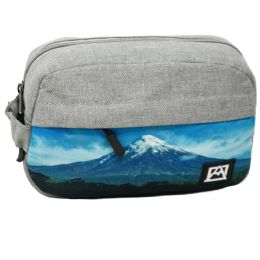 30 Bulk Small Gray/print Men Toiletry Bag Avalanche