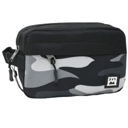30 Bulk Small Black/camo Men Toiletry Bag Avalanche