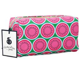 40 Bulk Lrg Watermelon Printed Pencil Case