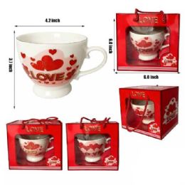 24 Bulk Valentines Mug Gift Set