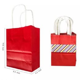120 Bulk Valentine's 11x8 Kraft Gift Bag