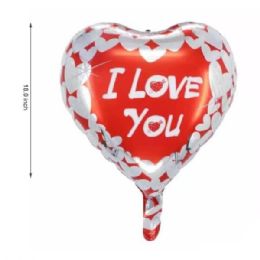 72 Bulk 18 Inch Valentines Foil Balloon