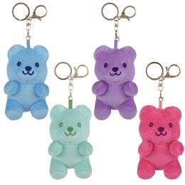 144 Bulk 4-inch Yummy Bear Plush Clip on