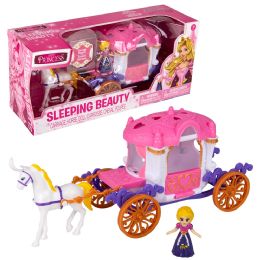 12 Bulk Forever Clever Disney Princess Carriage Set