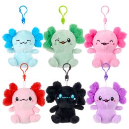 144 Bulk 4-inch Axolotl Plush CliP-on