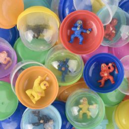 250 Bulk 1" Mini Ninja Figurines In 2" Capsule 250ct