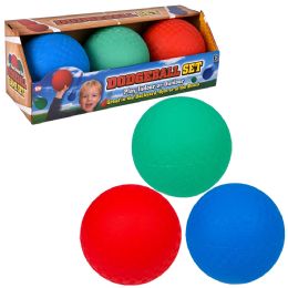12 Bulk 5-inch Dodge Ball Set
