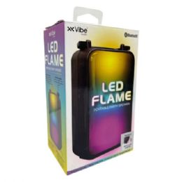 6 Bulk Vibe Flame Led Portable Bluetooth Party Speaker