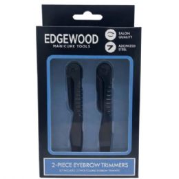 24 Bulk 2 Piece Foldable Eyebrow Razor Set