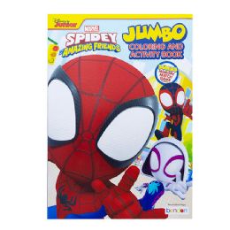 36 Bulk SPIDEY & Friends 80pg Coloring Book