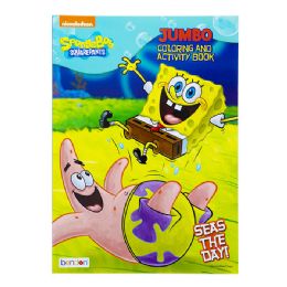 24 Bulk SpongeBob 80pg Coloring Book