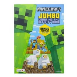 24 Bulk MINECRAFT Coloring Book