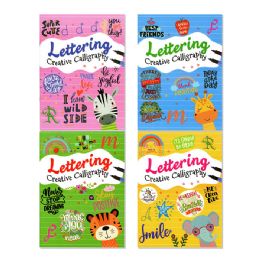 48 Bulk Lettering Activity Books