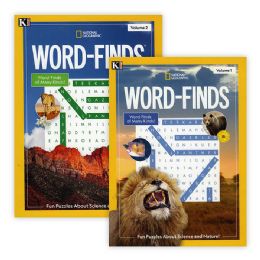 48 Bulk KAPPA National Geographic Word Finds Puzzle Book