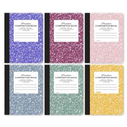 48 Bulk C/r 100 Ct. Premium Morandi Color Marble Composition Book