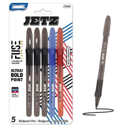 24 Bulk 1.4 mm Tip Assorted FUSE Tech Ink Pen with Cushion Grip