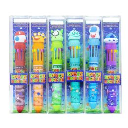 24 Bulk Space Monster Series 10-Color Pen