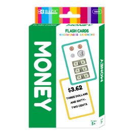 24 Bulk Money Flash Cards (36/pack)