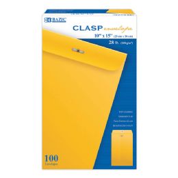 5 Bulk 10-inch X 15-inch Clasp Envelope (100/box)