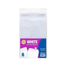 48 Bulk 6-inch X 9-inch SelF-Seal White Envelope (6/count)