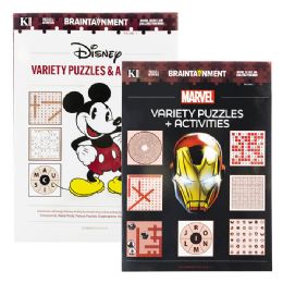 48 Bulk Kappa Disney & Marvel  Variety Puzzles & Activities
