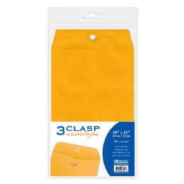 48 Bulk 10-inch X 13-inch Clasp Envelope (3/count)