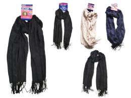 24 Bulk Scarf (black, Beige, Navy)