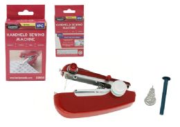 24 Bulk Red Handheld Sewing Machine