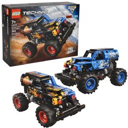 3 Bulk Lego Monster Jam Grave Digger Fire And Ice