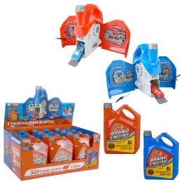 48 Bulk Hidden Motor City Engine Oil Transforming Play Set 12ct