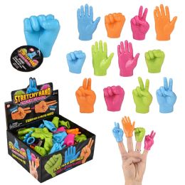 576 Bulk 2.5" Neon Hand Finger Puppets