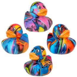 576 Bulk 2" Graffiti Print Duckies
