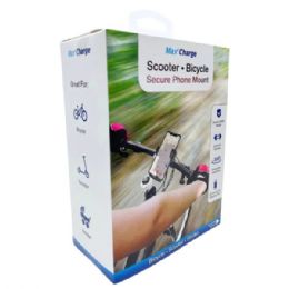 12 Bulk Max Charge Bike Scooter And Stroller Phone Mount With Window Box