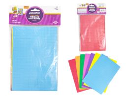 48 Bulk Eva Foam Mosaic Stickers 7-Sheet