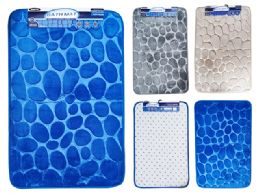 24 Bulk Memory Foam Bath Mat - 50x80cm