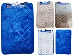 24 Bulk Memory Foam Bath Mat - 50x80cm