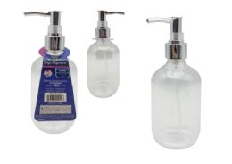 24 Bulk Clear Bottle Soap Dispenser 500ml