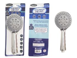 96 Bulk Shower Head 5 Spray Mode -8.85inch Hx 4.33inch Diam