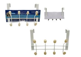 12 Bulk Over the Door Hooks - 8 hooks 11-inchX6.75-inch 5mm